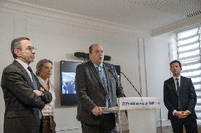 Les Republicains Meeting After Clashes Between Farmers And Breeders - Paris