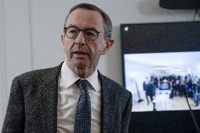 Les Republicains Meeting After Clashes Between Farmers And Breeders - Paris
