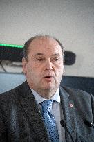 Les Republicains Meeting After Clashes Between Farmers And Breeders - Paris