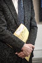 Les Republicains Meeting After Clashes Between Farmers And Breeders - Paris