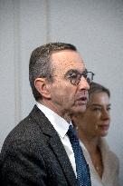 Les Republicains Meeting After Clashes Between Farmers And Breeders - Paris