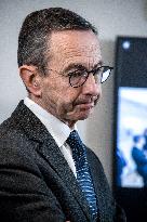 Les Republicains Meeting After Clashes Between Farmers And Breeders - Paris