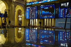 Ibex 35 Hits All-Time High In Madrid - Spain