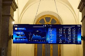 Ibex 35 Hits All-Time High In Madrid - Spain