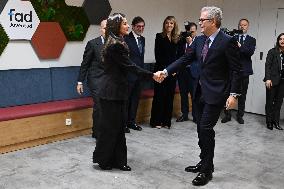 Queen Letizia Presides Over Fad Meeting In Madrid - Spain