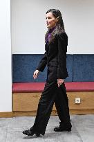 Queen Letizia Presides Over Fad Meeting In Madrid - Spain