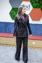 Queen Letizia At FAD Meeting - Madrid