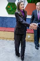 Queen Letizia At FAD Meeting - Madrid