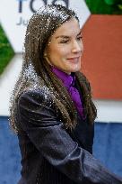 Queen Letizia At FAD Meeting - Madrid