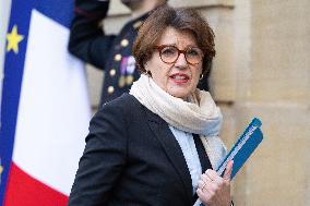 Meeting on agricultural policy at Matignon - Paris