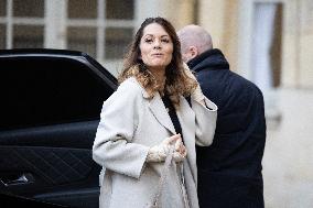 Meeting on agricultural policy at Matignon - Paris