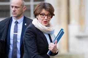 Meeting on agricultural policy at Matignon - Paris