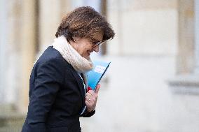 Meeting on agricultural policy at Matignon - Paris