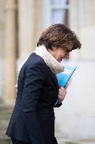 Meeting on agricultural policy at Matignon - Paris