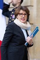 Meeting on agricultural policy at Matignon - Paris