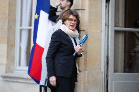 Meeting on agricultural policy at Matignon - Paris