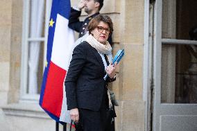 Meeting on agricultural policy at Matignon - Paris