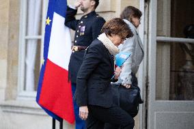 Meeting on agricultural policy at Matignon - Paris