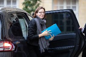 Meeting on agricultural policy at Matignon - Paris