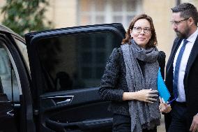 Meeting on agricultural policy at Matignon - Paris