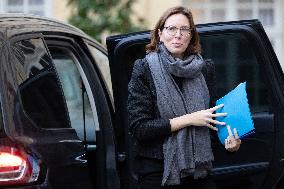 Meeting on agricultural policy at Matignon - Paris