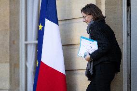 Meeting on agricultural policy at Matignon - Paris