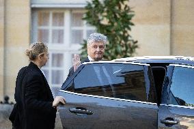 Meeting on agricultural policy at Matignon - Paris