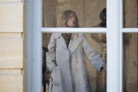 Meeting on agricultural policy at Matignon - Paris