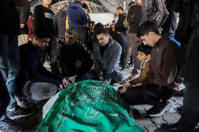 Funeral of Hamas Senior Commander Raad Saad - Gaza