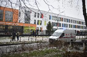 Site of School Stabbing - Moscow