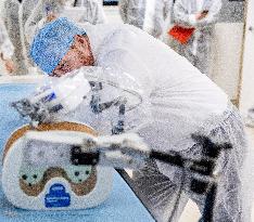 King And Minister Visit Leiden University Medical Center - Netherlands