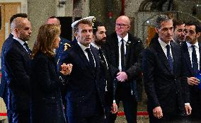 Macron Discusses Democracy Challenges With Readers - Marseille