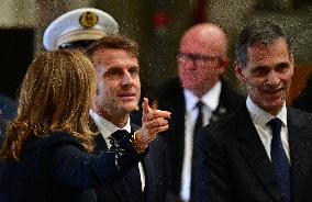 Macron Discusses Democracy Challenges With Readers - Marseille