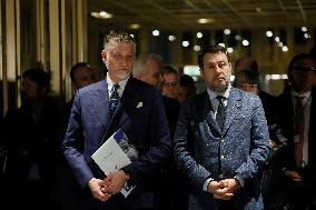 Inauguration Of The Porta Metronia And Colosseo Metro C Station - Rom