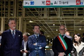 Inauguration Of The Porta Metronia And Colosseo Metro C Station - Rom
