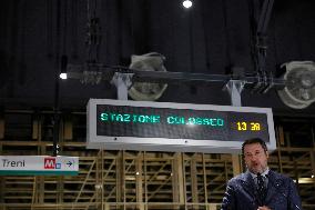 Inauguration Of The Porta Metronia And Colosseo Metro C Station - Rom