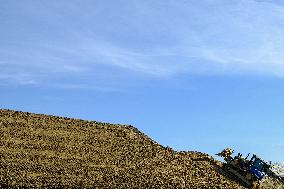 Construction Site for the Highway A69 Toulouse-Castres - France