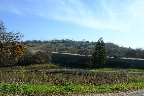 Construction Site for the Highway A69 Toulouse-Castres - France