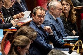 Session of Questions to The Government - Paris