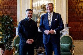 King Willem-Alexander Meets President Zelensky - The Hague