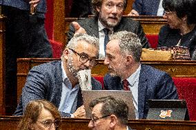 Social Security Financing Bill Debate - France