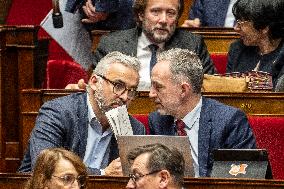 Social Security Financing Bill Debate - France