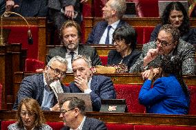 Social Security Financing Bill Debate - France