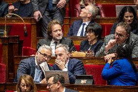 Social Security Financing Bill Debate - France