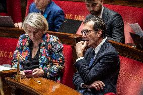 Social Security Financing Bill Debate - France