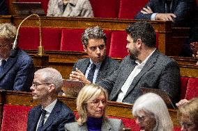 Social Security Financing Bill Debate - France