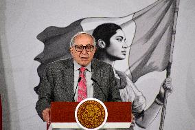 President Claudia Sheinbaum Holds News Conference - Mexico