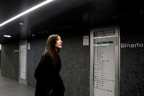 Inauguration Of New Metro C Station Metronia-Colosseo - Rome