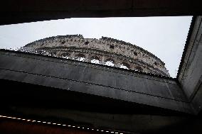 Inauguration Of New Metro C Station Metronia-Colosseo - Rome