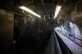 Inauguration Of New Metro C Station Metronia-Colosseo - Rome